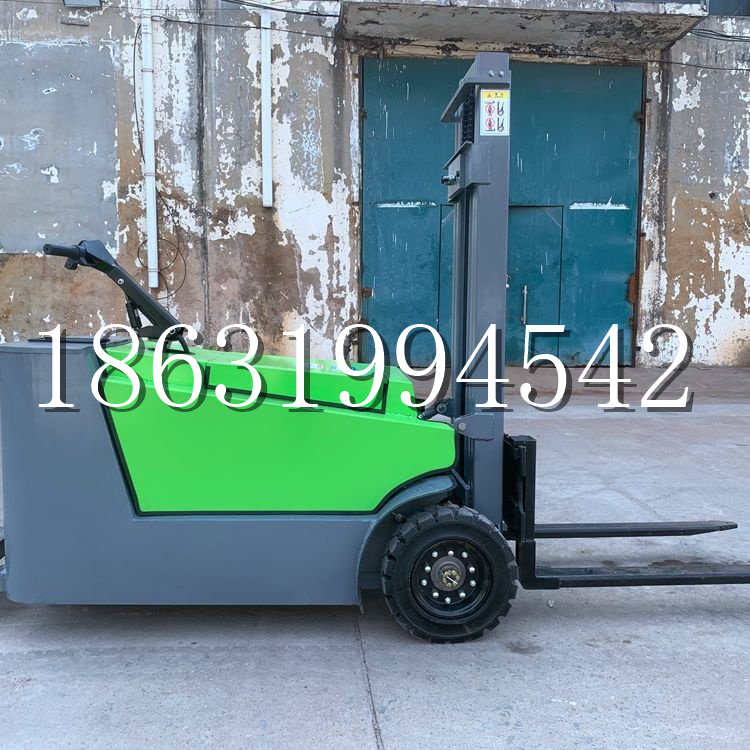 东平县小型电动叉车1吨2吨步行站驾式电瓶堆高充电装卸车液压升降车铲车